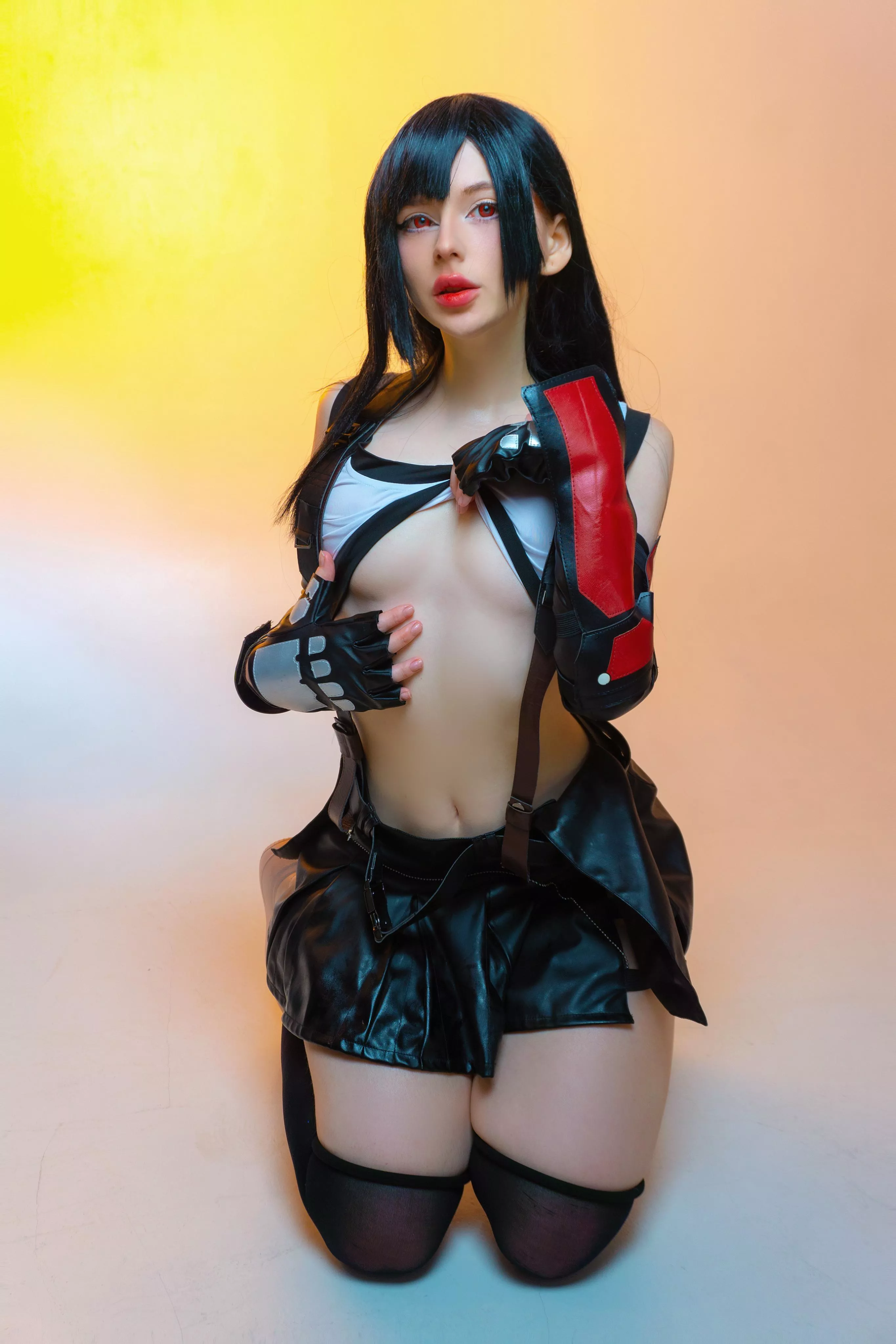 Tifa cosplay by puddingu_desu
