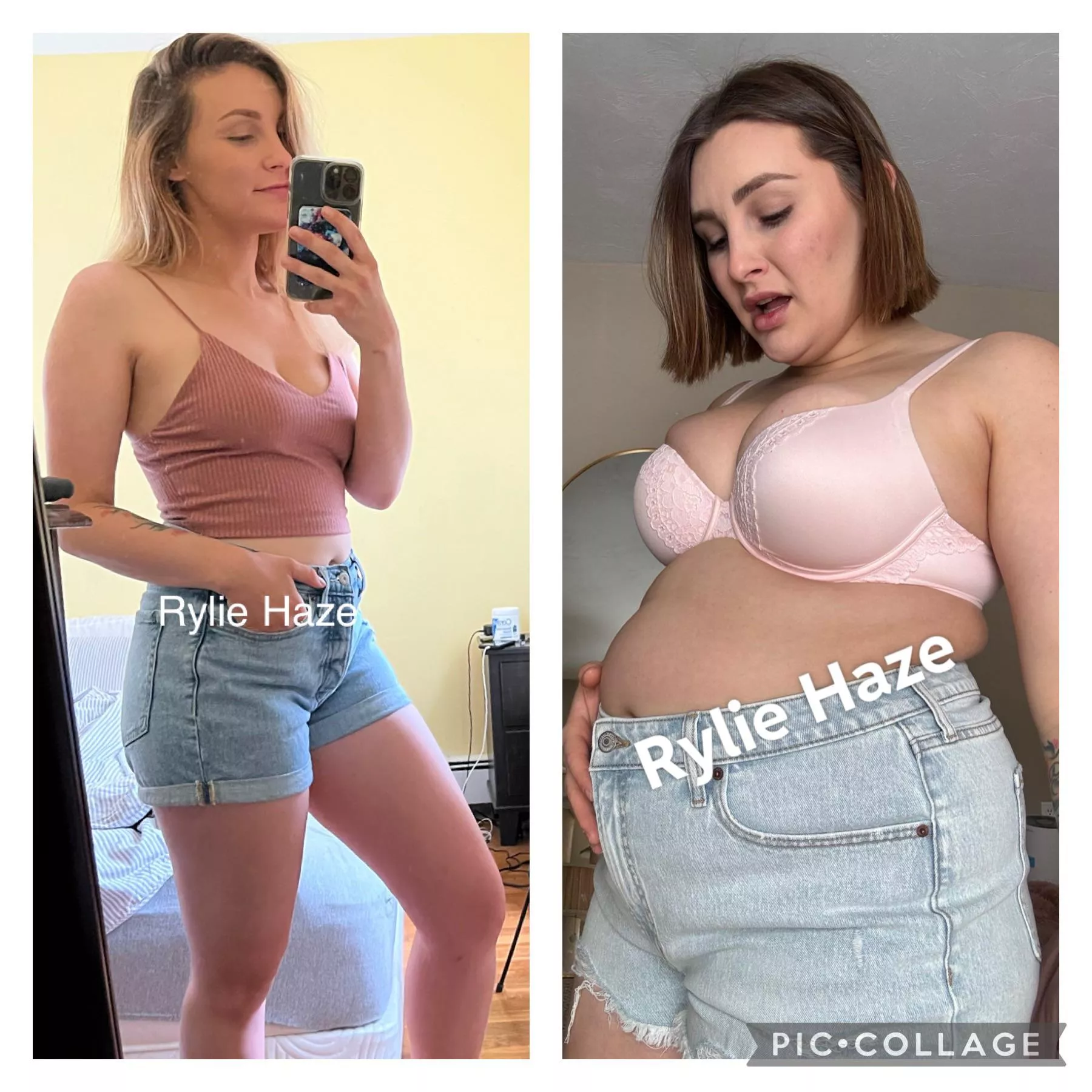 Two years apart 🥵