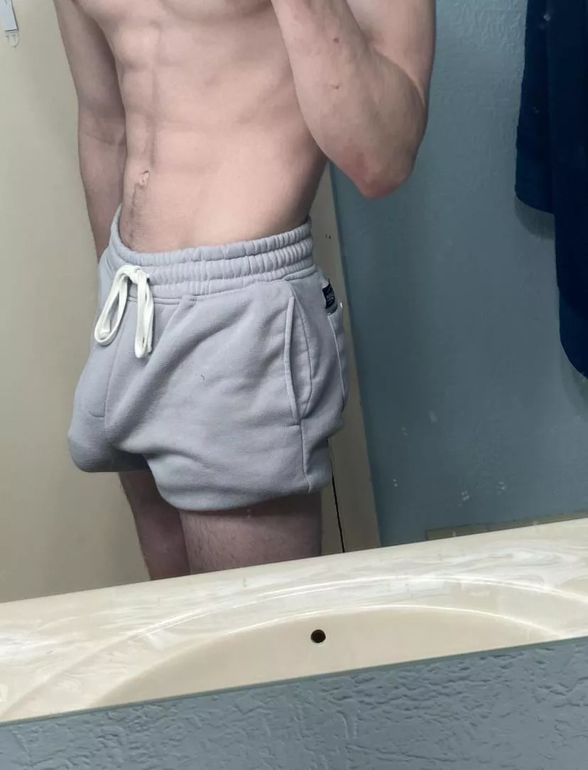 Was wondering why people were looking at me today at the gym….