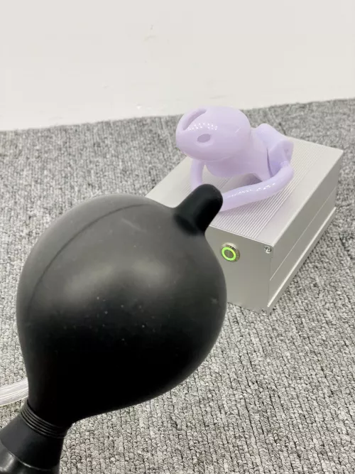 When giving an enema, use the inflated plug directly