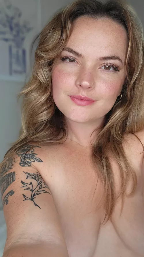 All natural me, imperfections and all 