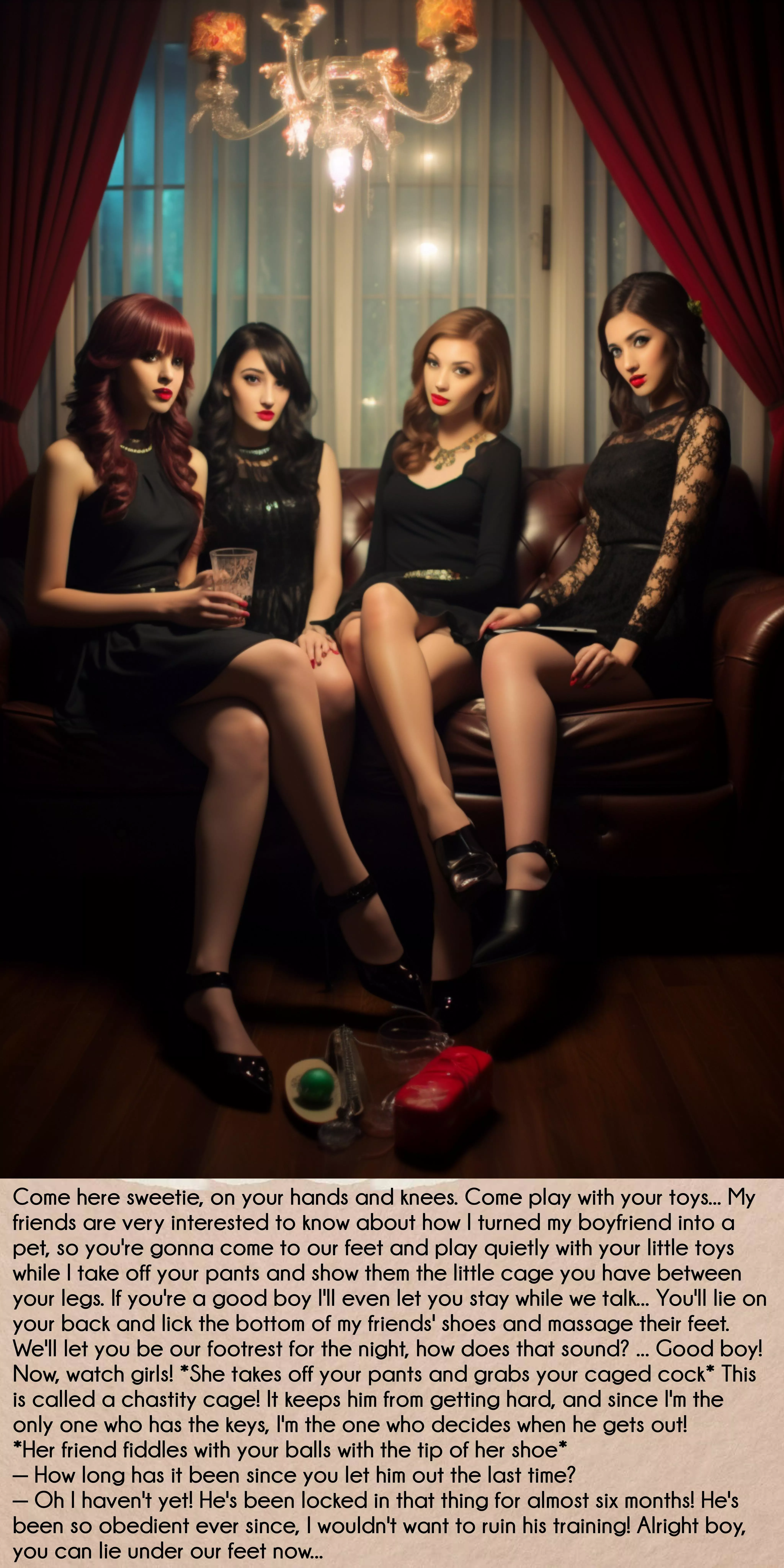 As long as you're quiet you can stay