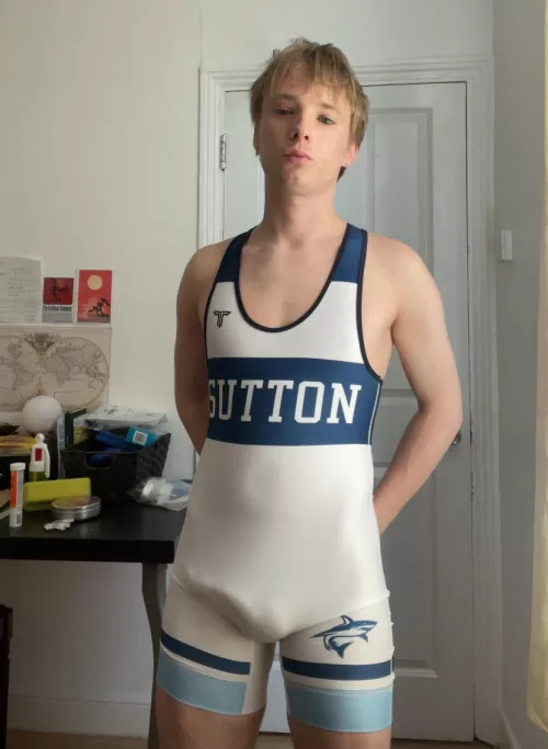 Feeling good in blue and white 😉 