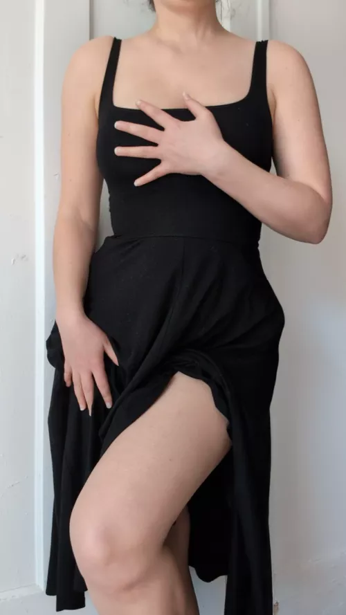 [F]ound the perfect, comfortable but sexy black dress 