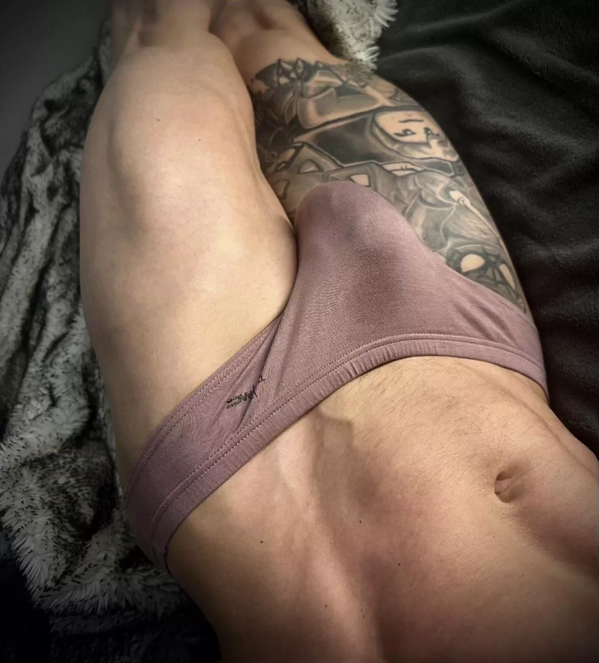 How far do you think the tattoo ends?