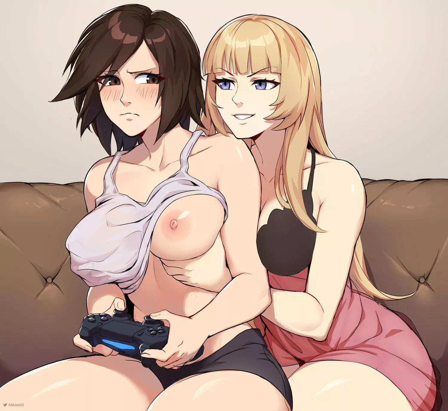 Interrupting her game [Tekken]