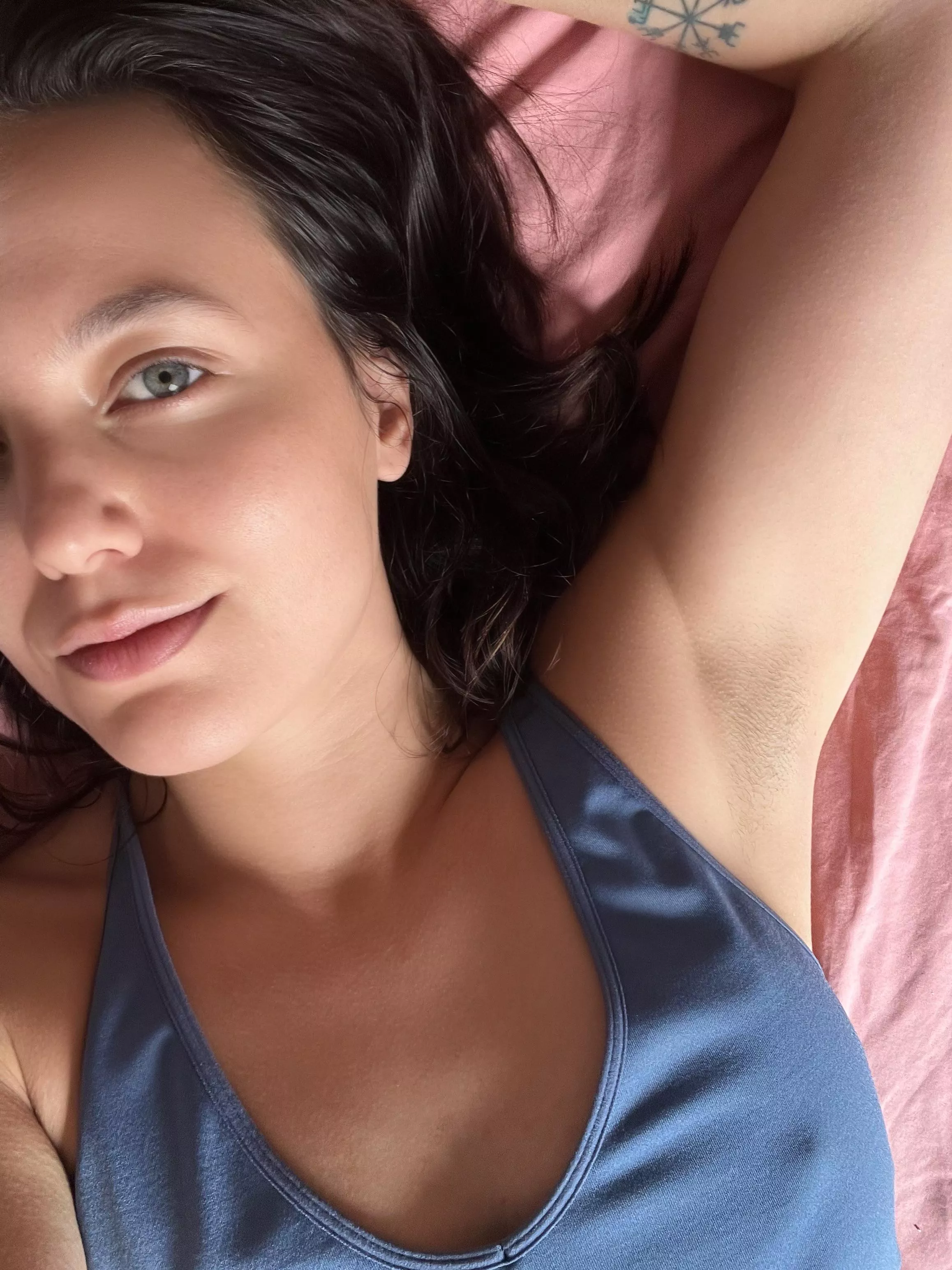 I've been away. Did you miss throbbing over my perfect pits? 