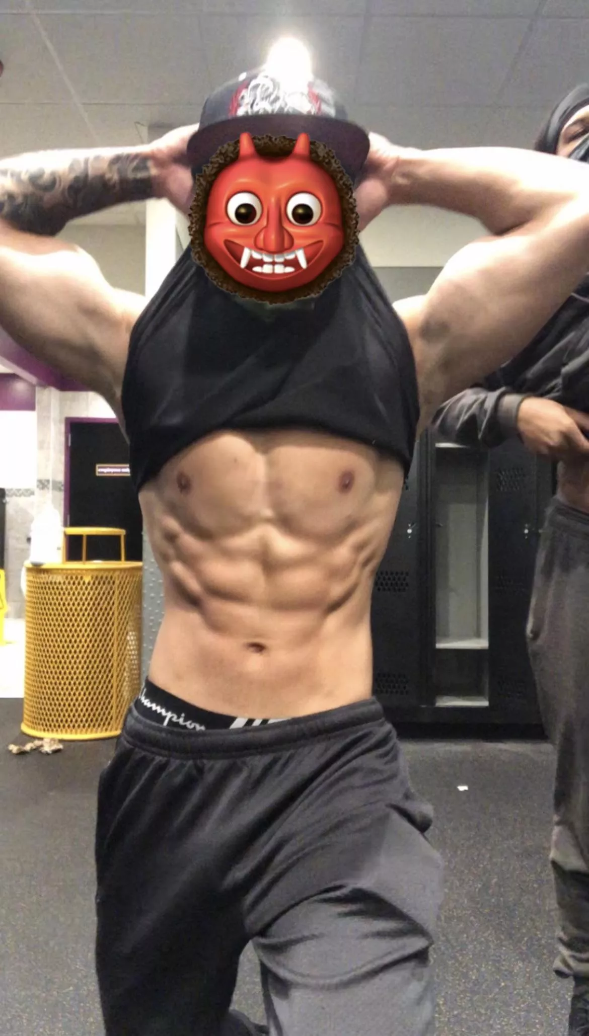 Me & my buddy love showing off at the locker room 🥰 But we love showing off our big cocks together here too 😈💗💗