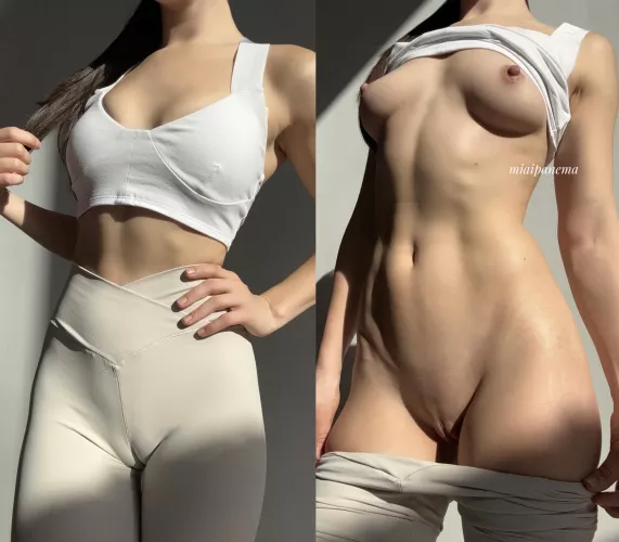 my gym look vs my reddit look 😉