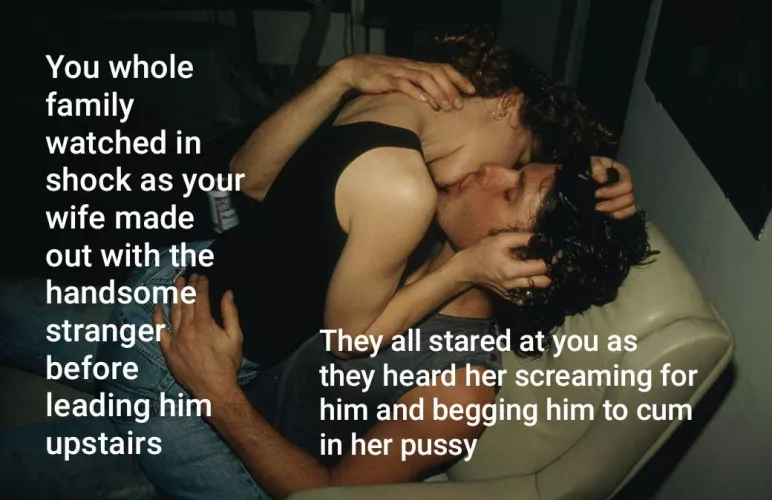 She left you to explain