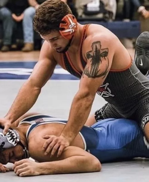 Stay down. I'm not finished pinning you yet!