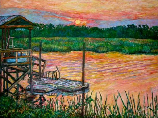 Sunset at Isle of Palms