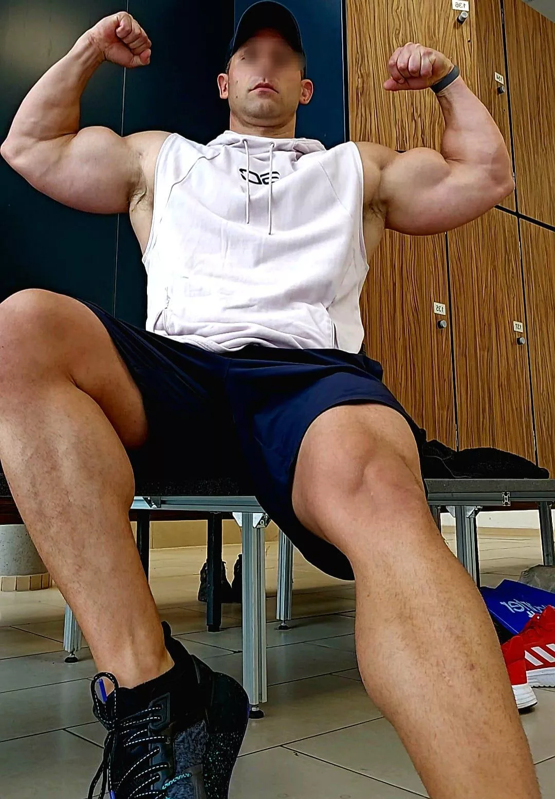 sweaty after a great session