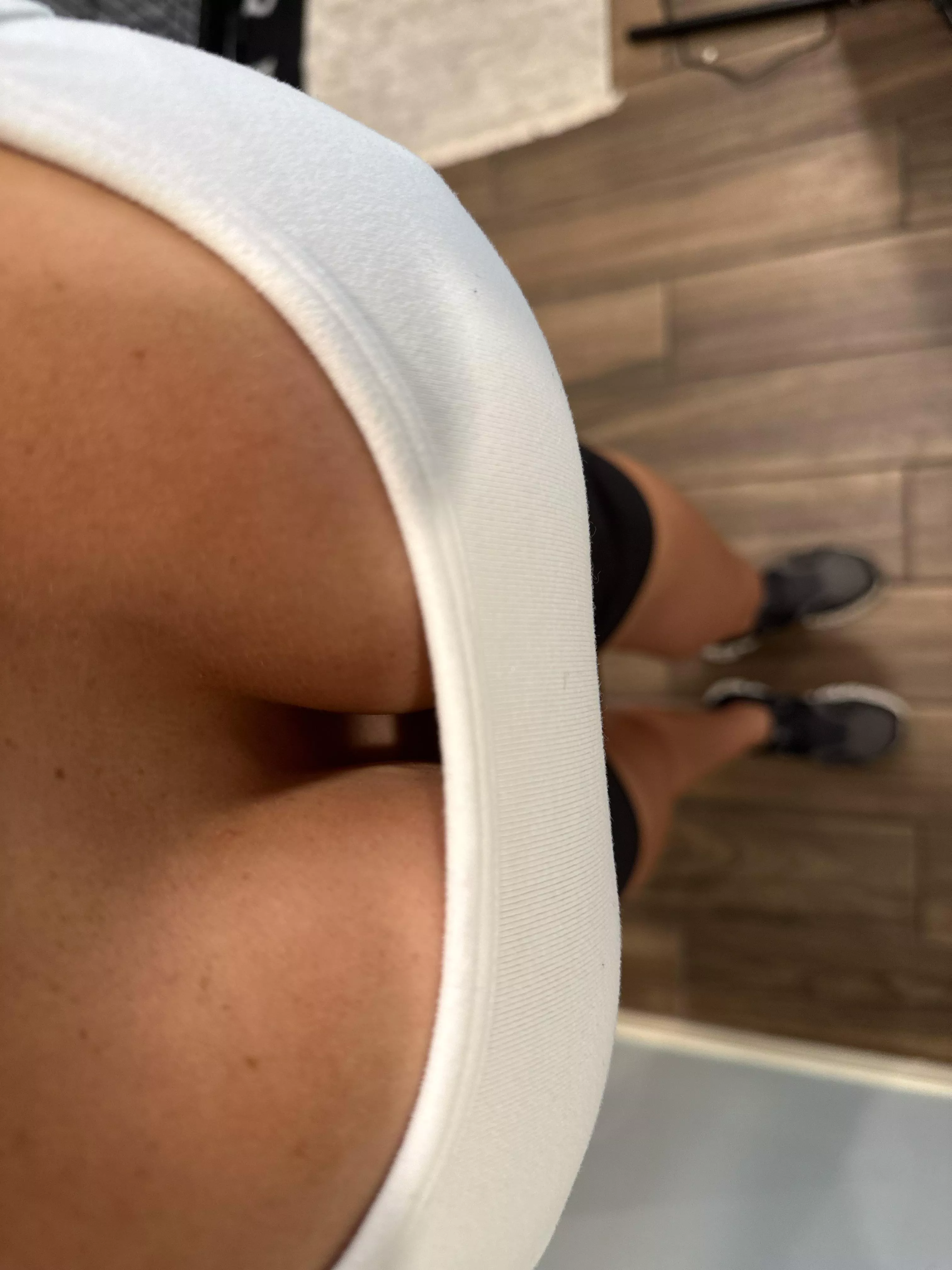 The POV of my MILF tits squeezed in!