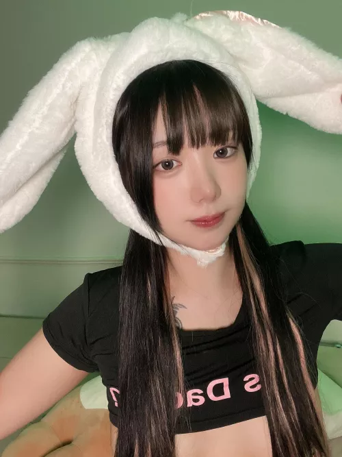 Today I will be an obedient bunny