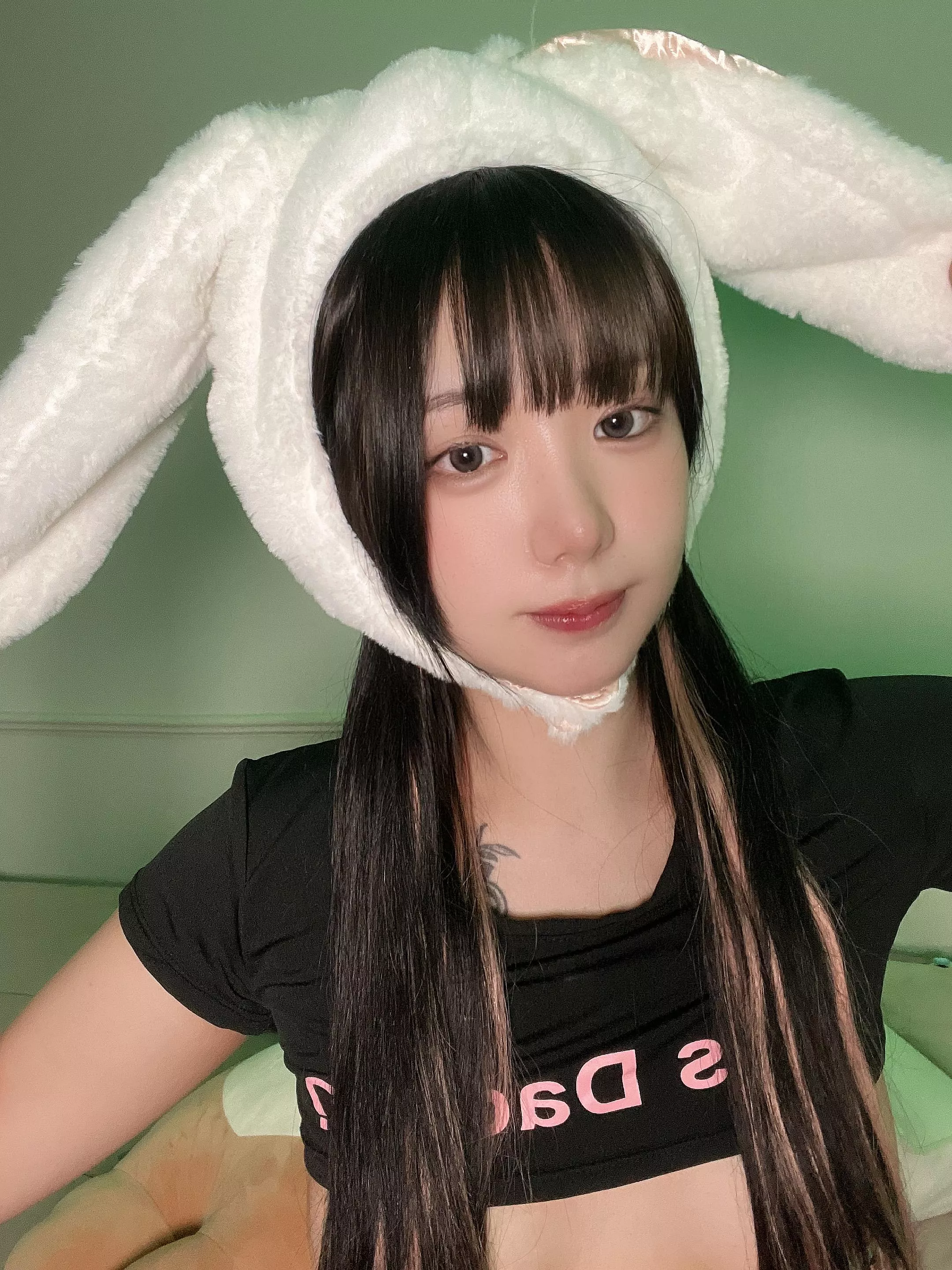 Today I will be an obedient bunny