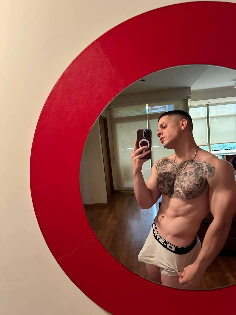 Underwear is too tight lately, mind if you can help? ;)