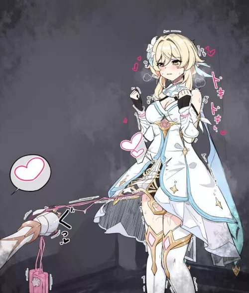 Using the pet's vibrators as a leash to walk her from. [lucifina 006]