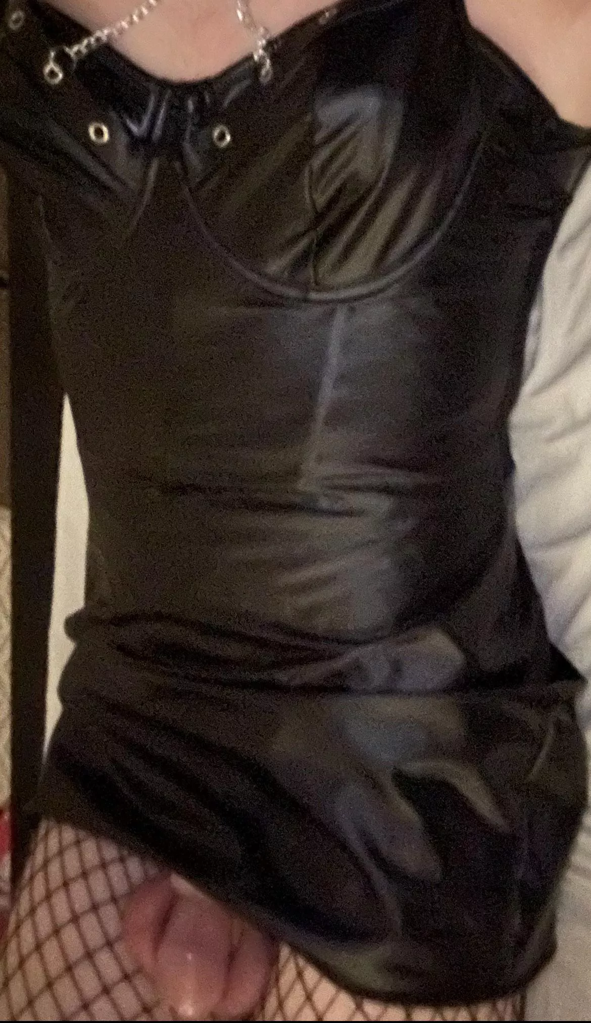 wearing my gfs lingerie shes out with other boys