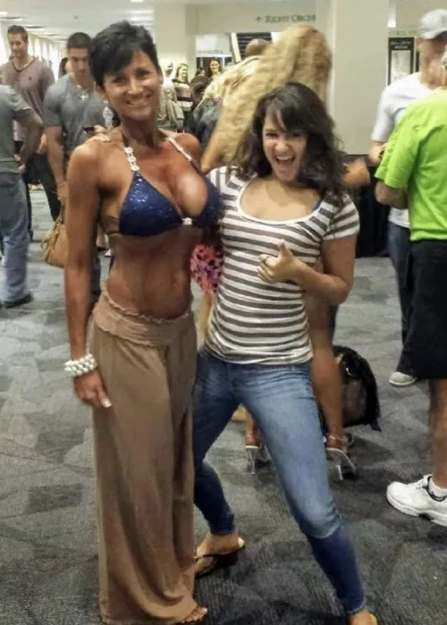 When mom’s got bigger boobs and you’re excited about it 