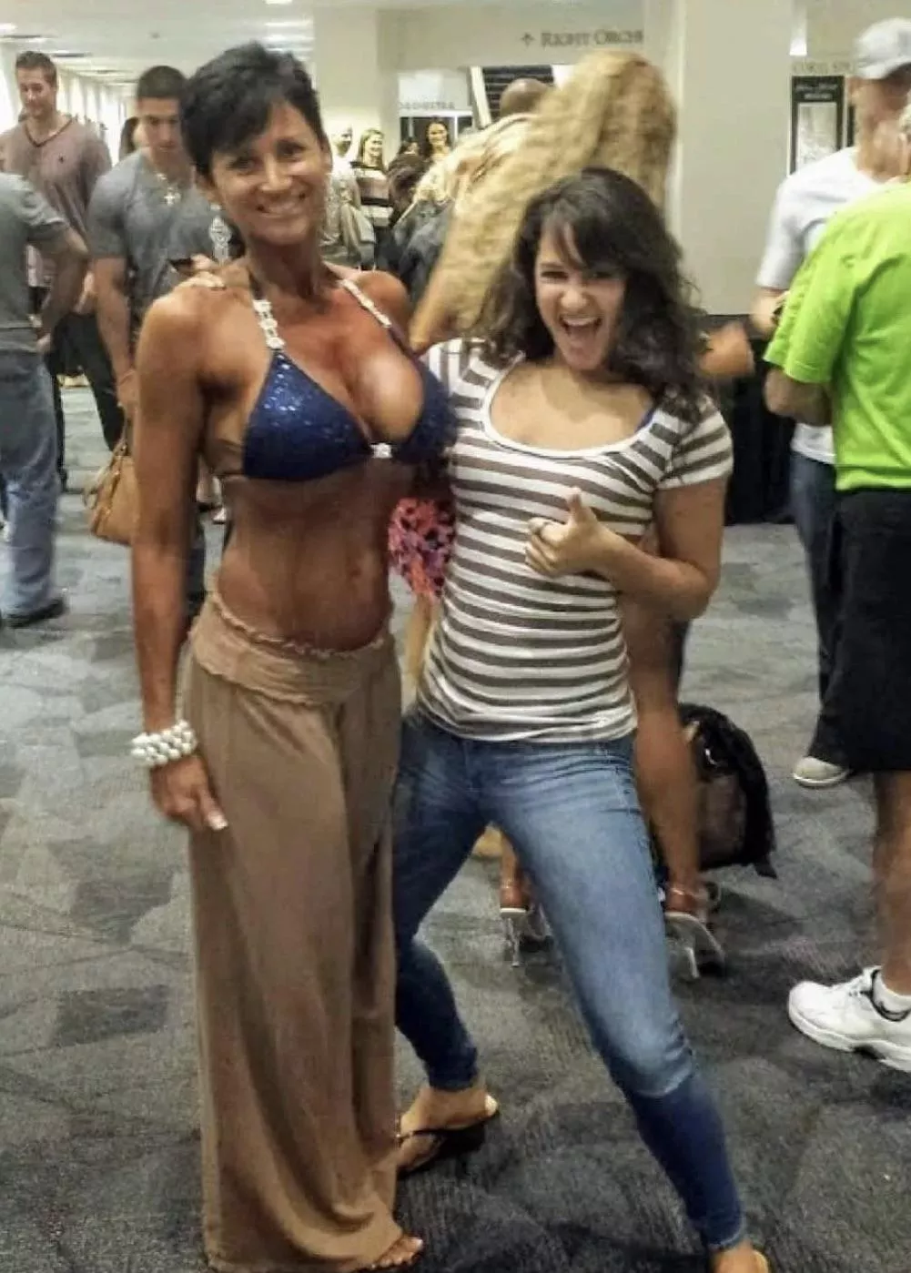 When mom’s got bigger boobs and you’re excited about it 