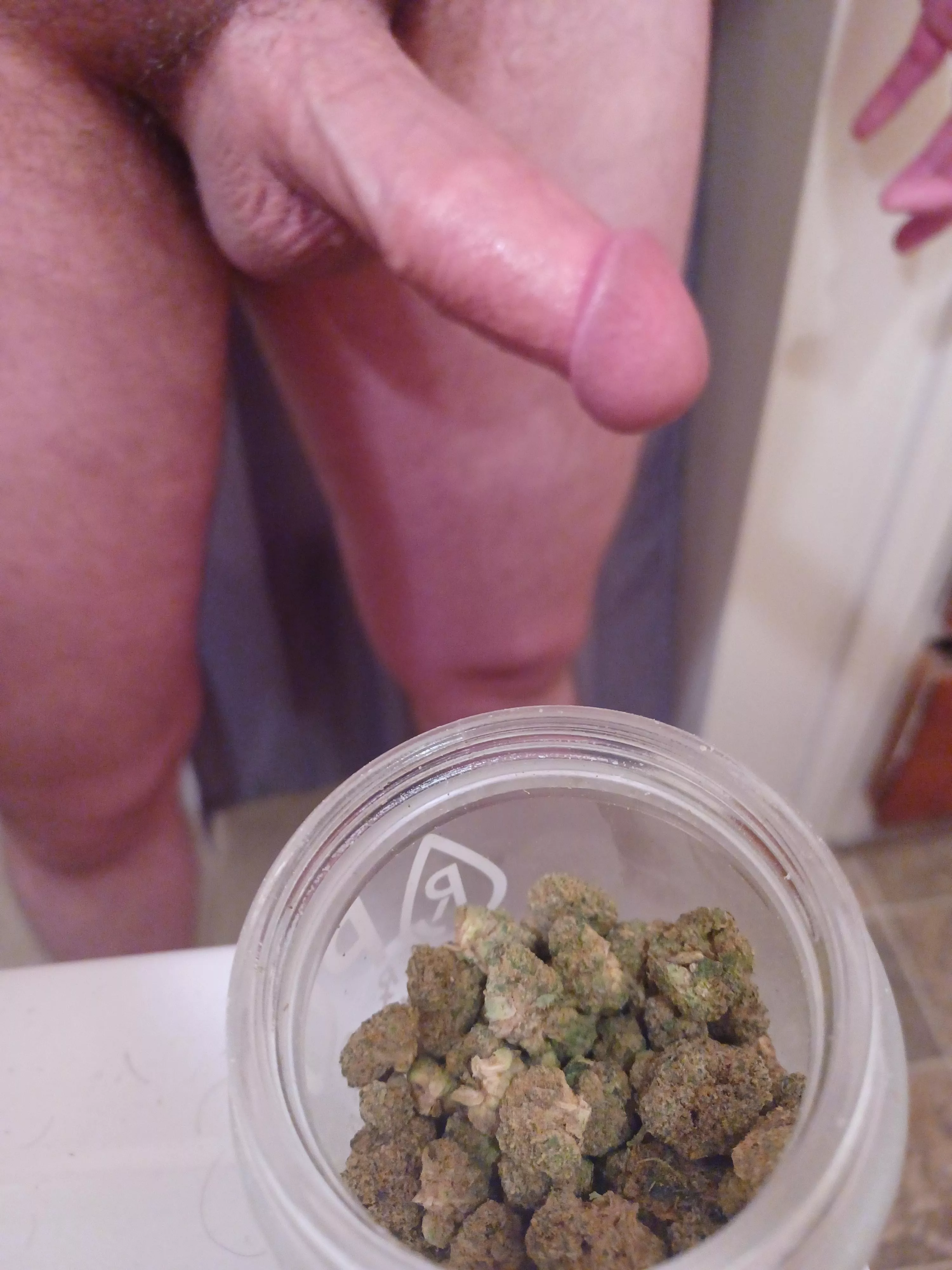 After [m]y shower, roll one or pack one?