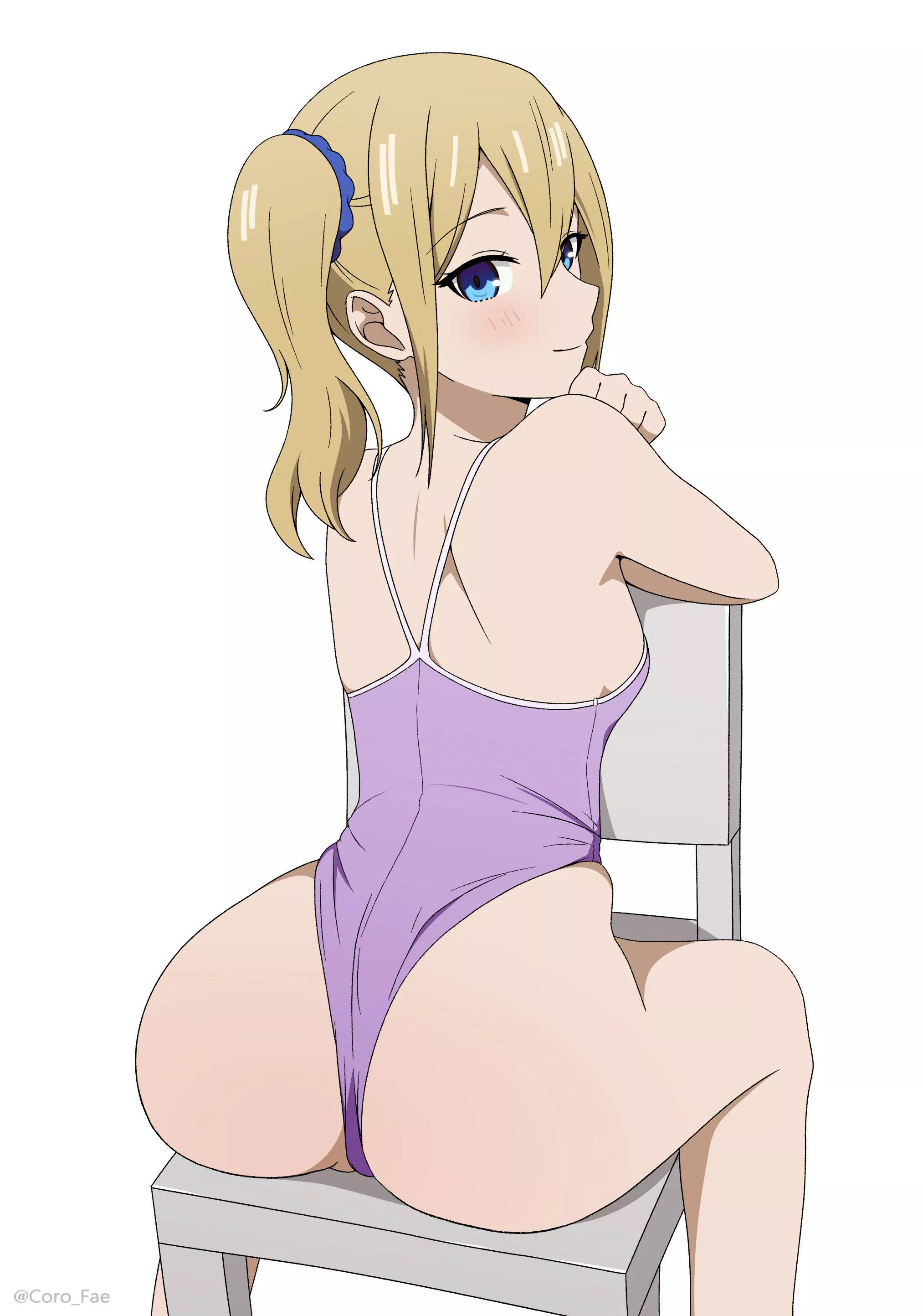 Ai Hayasaka Showing Off Her Fat Ass (Kaguya-Sama Love Is War)
