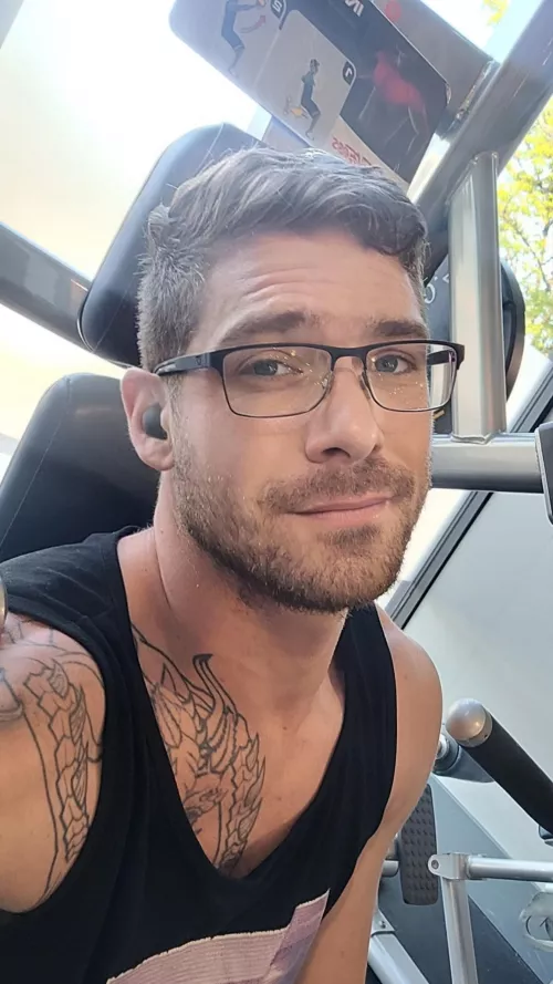 Another warm day in the gym with no AC 