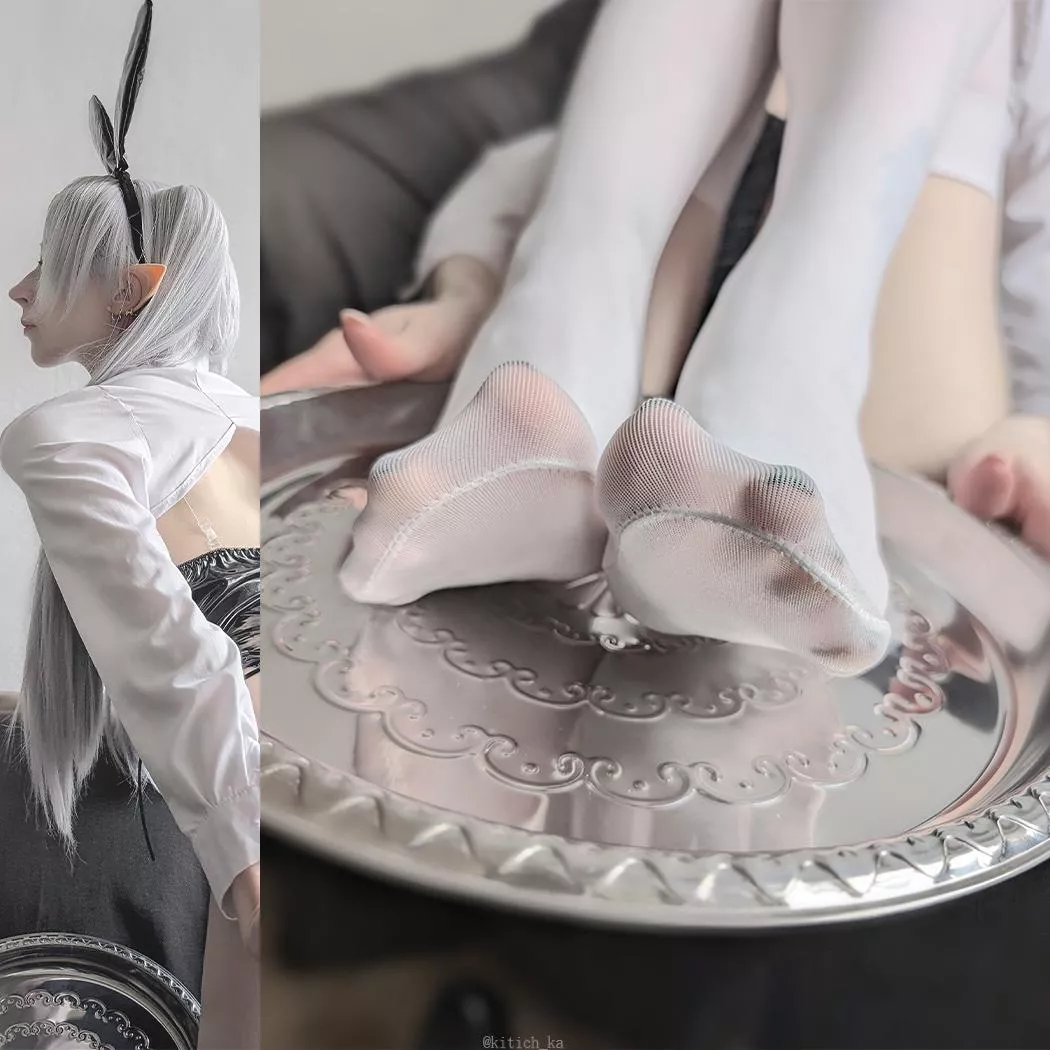 Bunnygirl Frieren by kitich_ka