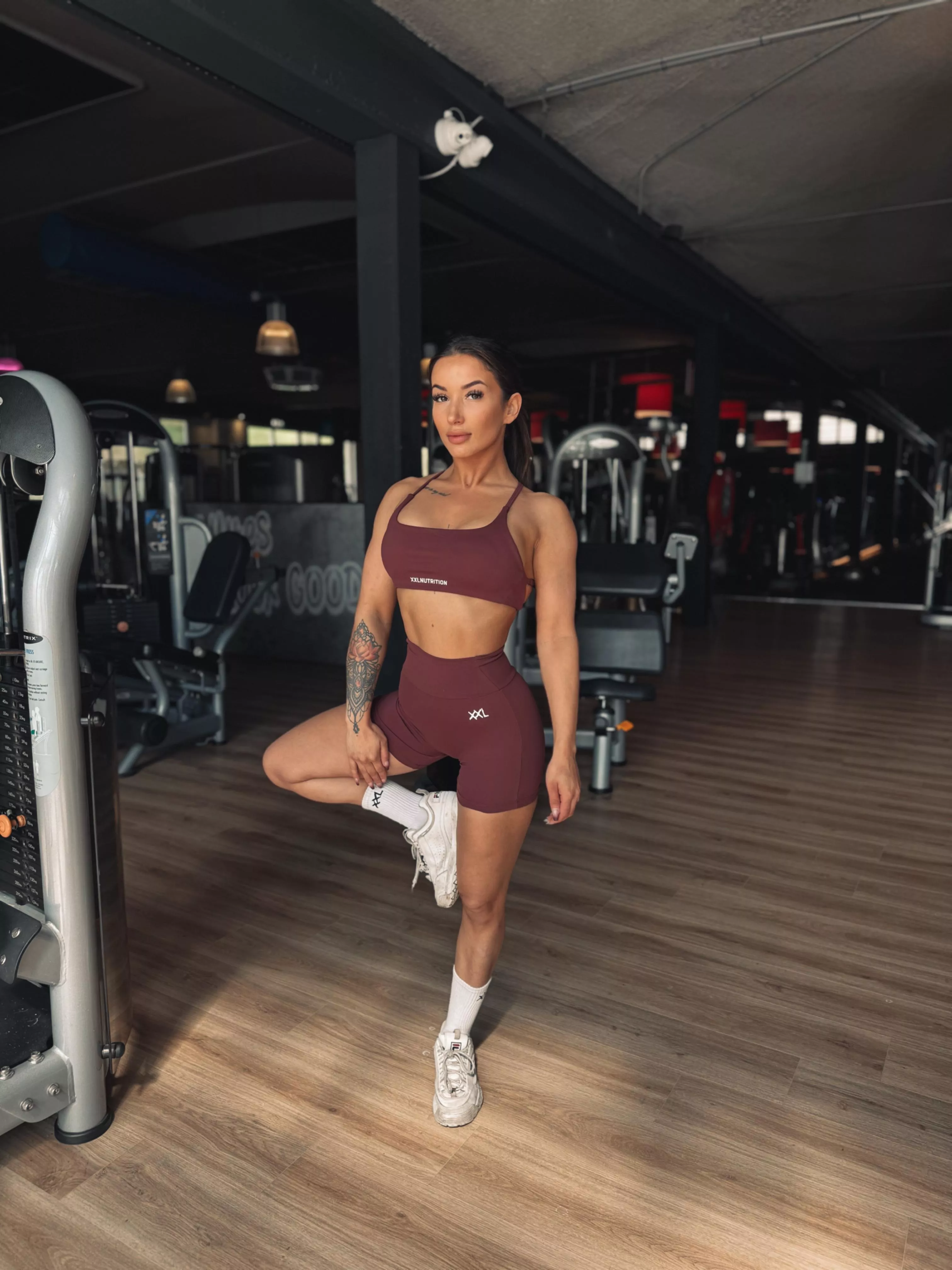 Can't start a day without working out at the gym