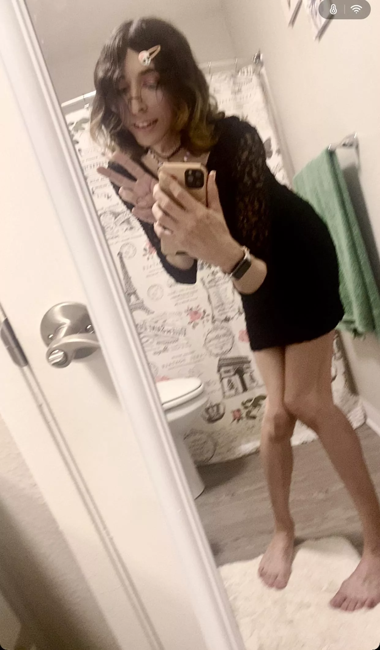 🌈Couldn’t get the girl in the little black dress, so I became the girl in the little black dress💕❤️💕