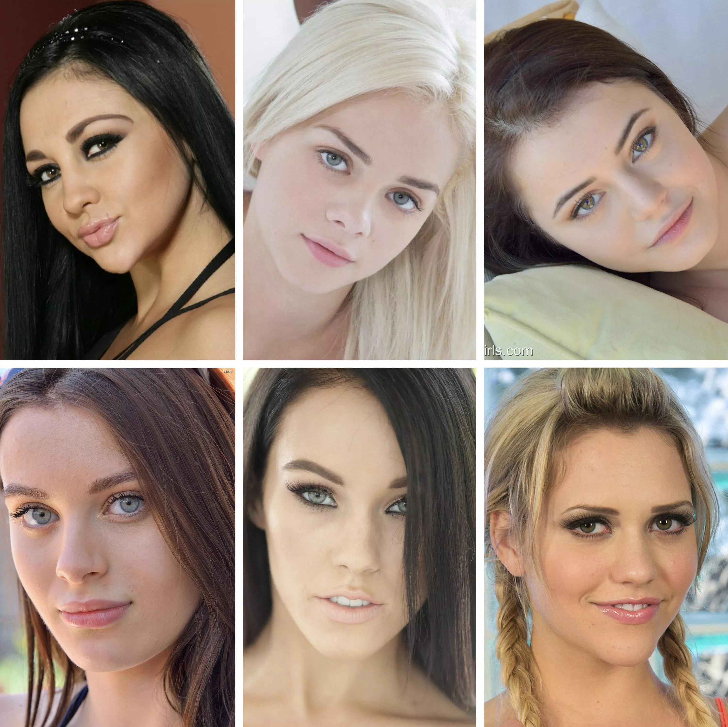 Face Battle (part 1): Audrey Bitoni vs Elsa Jean vs Kylie Quinn vs Lana Rhoades vs Megan Rain vs Mia Markova 