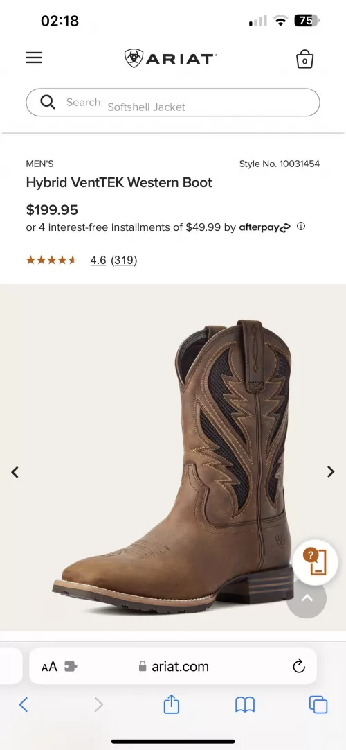 Help finding boots