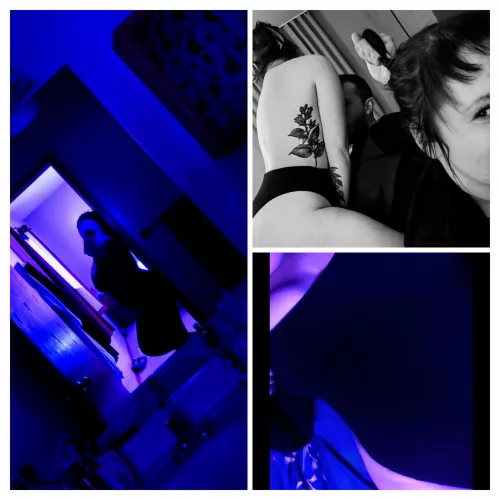 I had honestly so many messages asking to see more of what I looked like and not just the corner of my face while I'm being used as a backrest and my hair is being yanked by my hubby while my best friend is naked on top... It will stay only the corner o