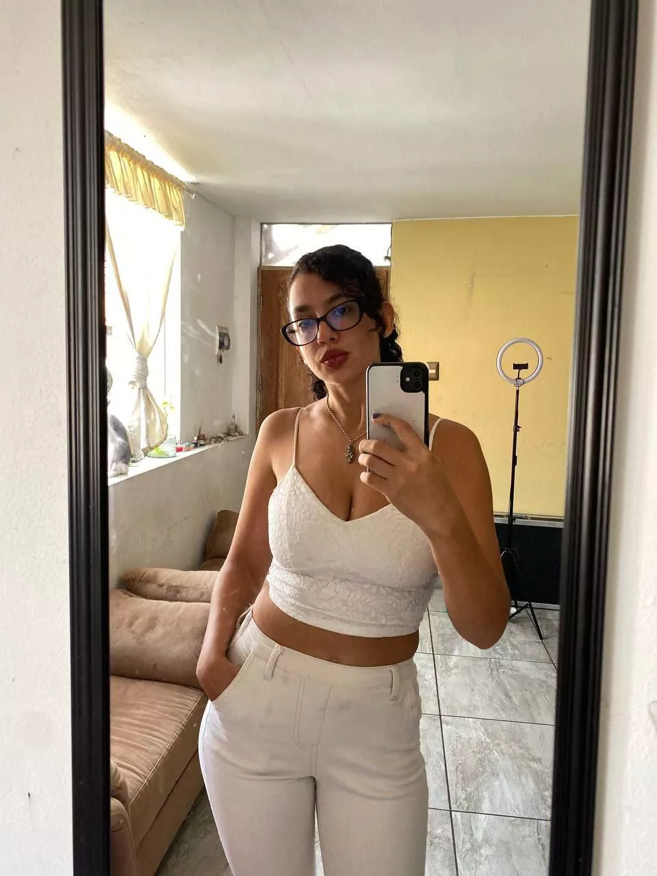 i look so classy in white