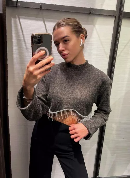 I was at the fitting, but never knitted it for myself, for some reason I didn't like it