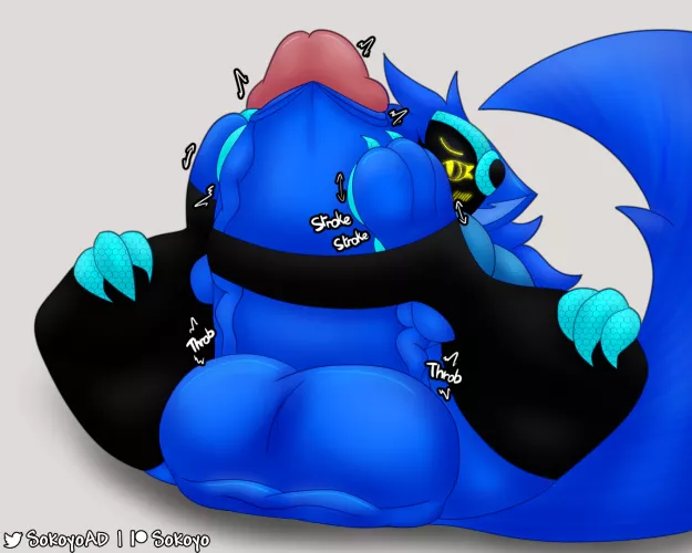 (OC by Sokoyo OwO) Starry's Self Pawjob~