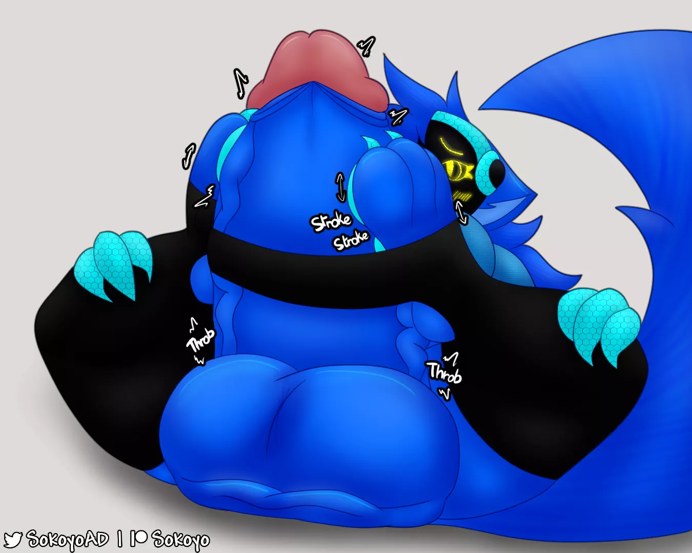 (OC by Sokoyo OwO) Starry's Self Pawjob~