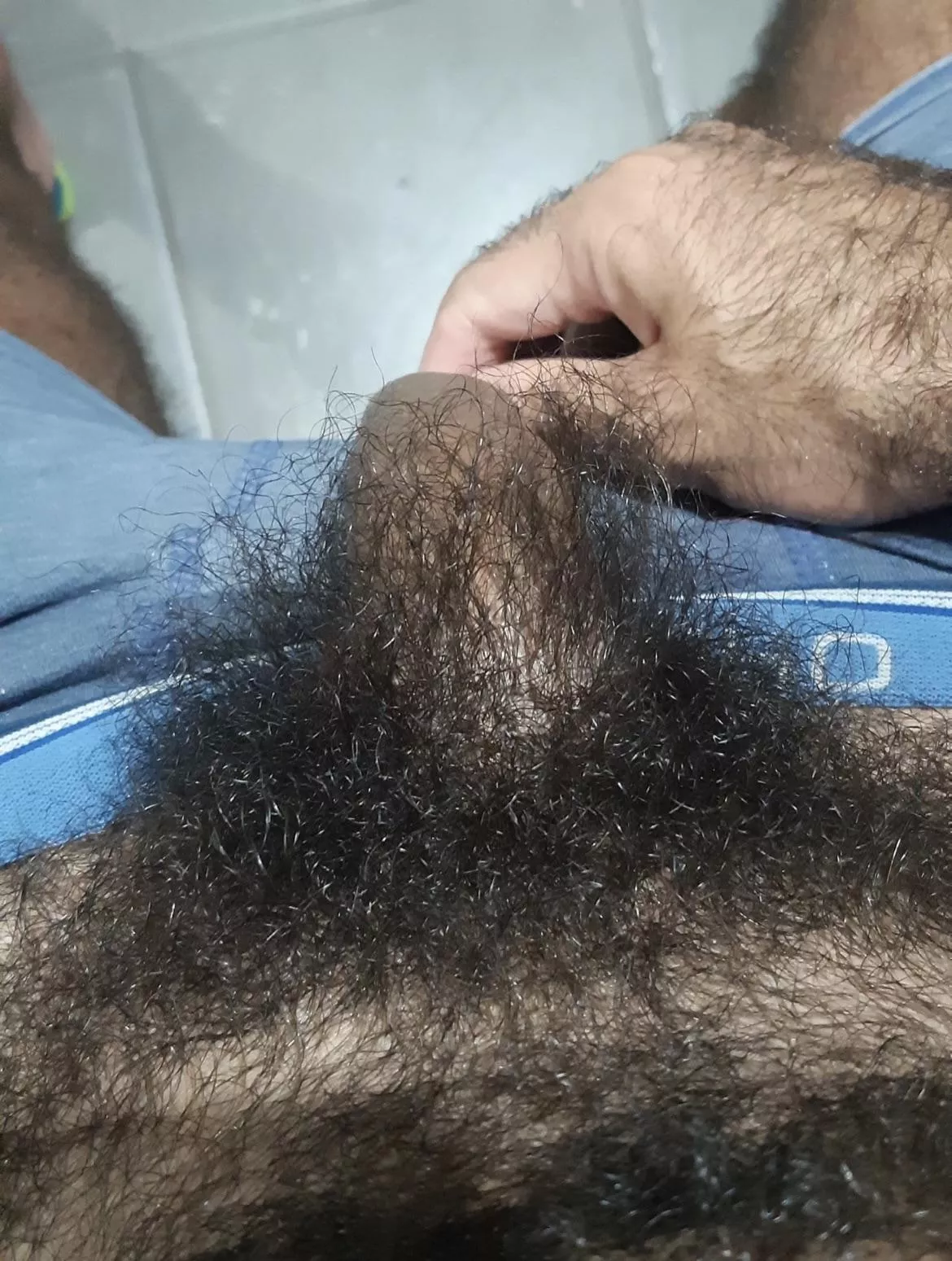 Post workout man musk