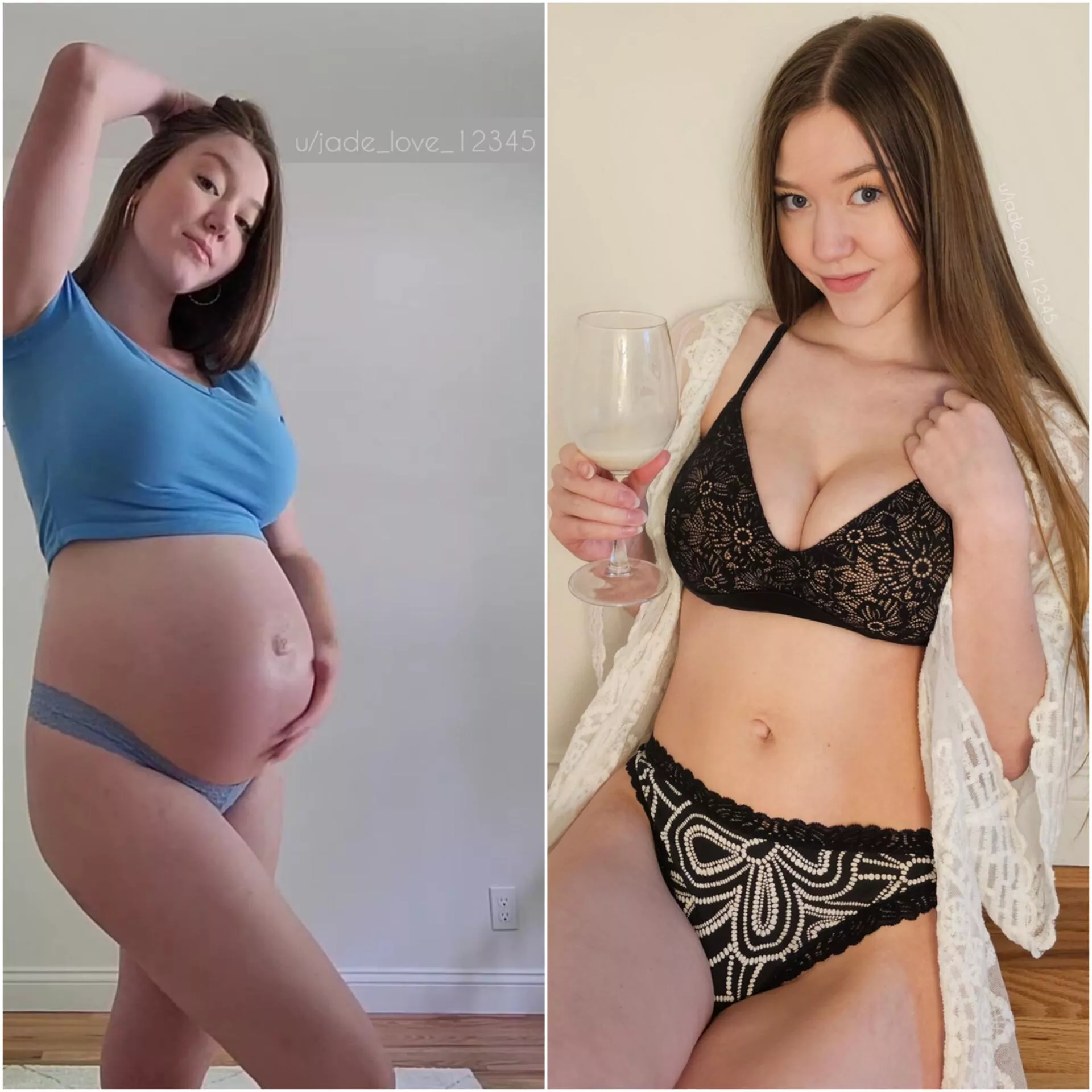 Pregnant belly vs mombod 