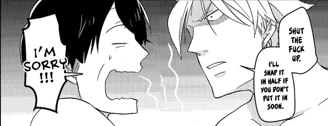 [SAENAI OJI-SAN TO ORE-SAMA YANKEE-KUN] this manga is the definition of gay panic combined with a lot of screaming, but they are so cute!