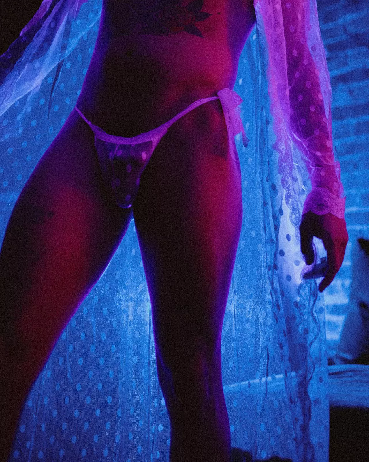 The light isn’t white my but my lingerie is