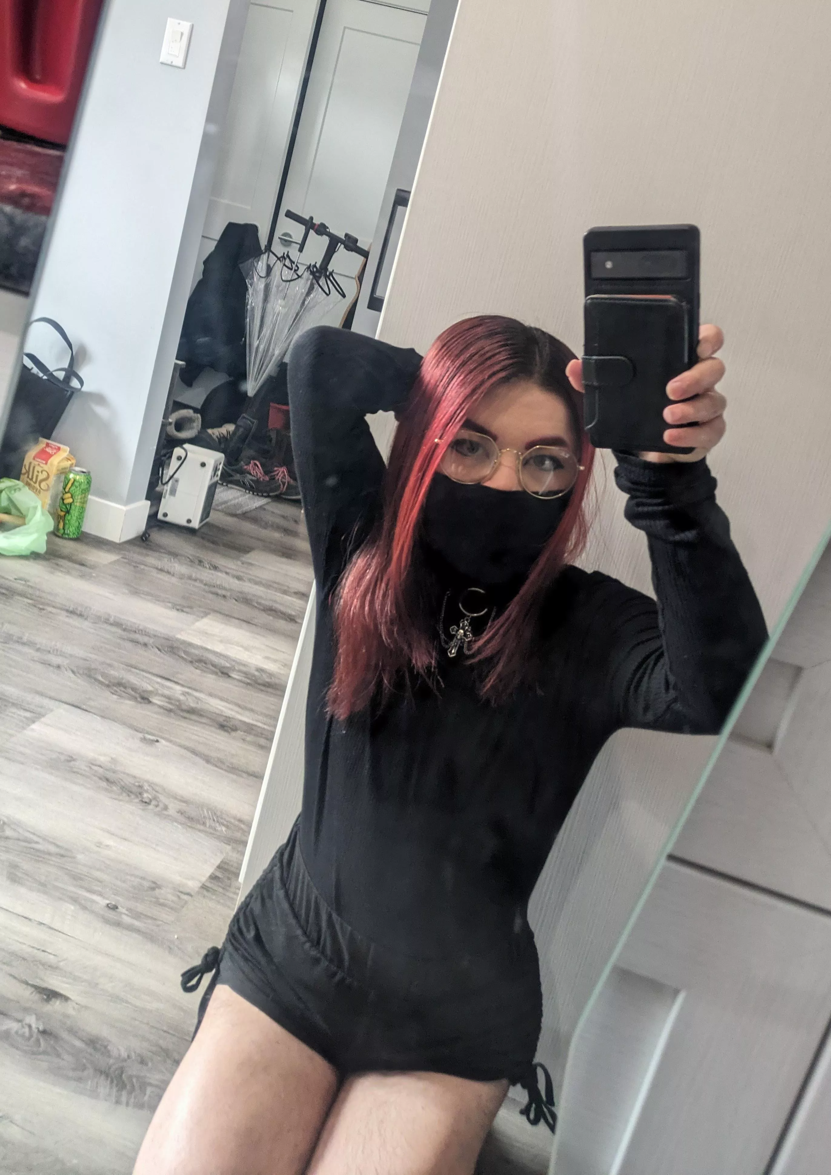 Thinking about dressing like this for a convention this weekend... I'm kinda scared though...