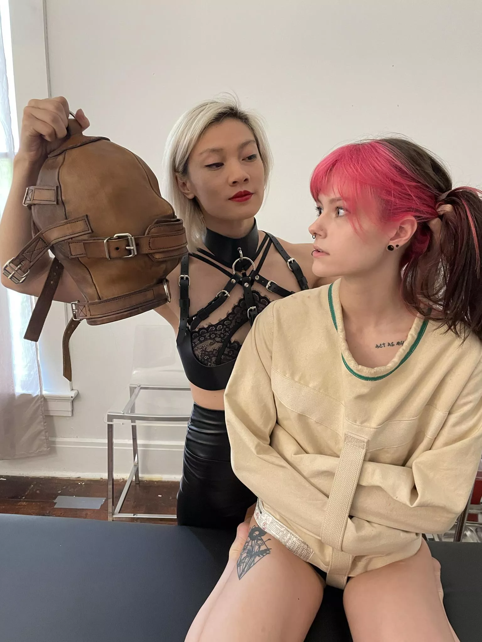 This is going on your pretty face [F][F]