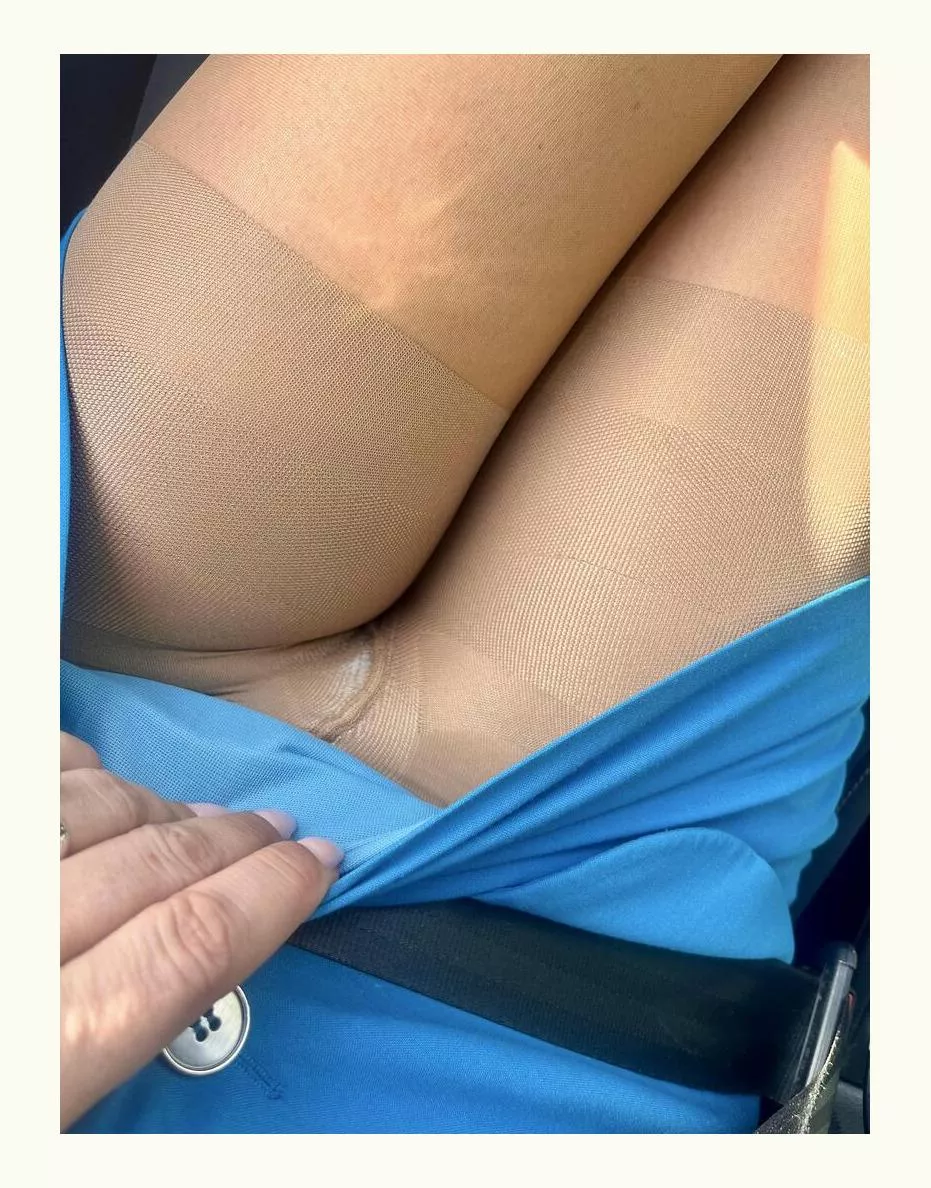 Wanna take a look under ky uniform skirt?