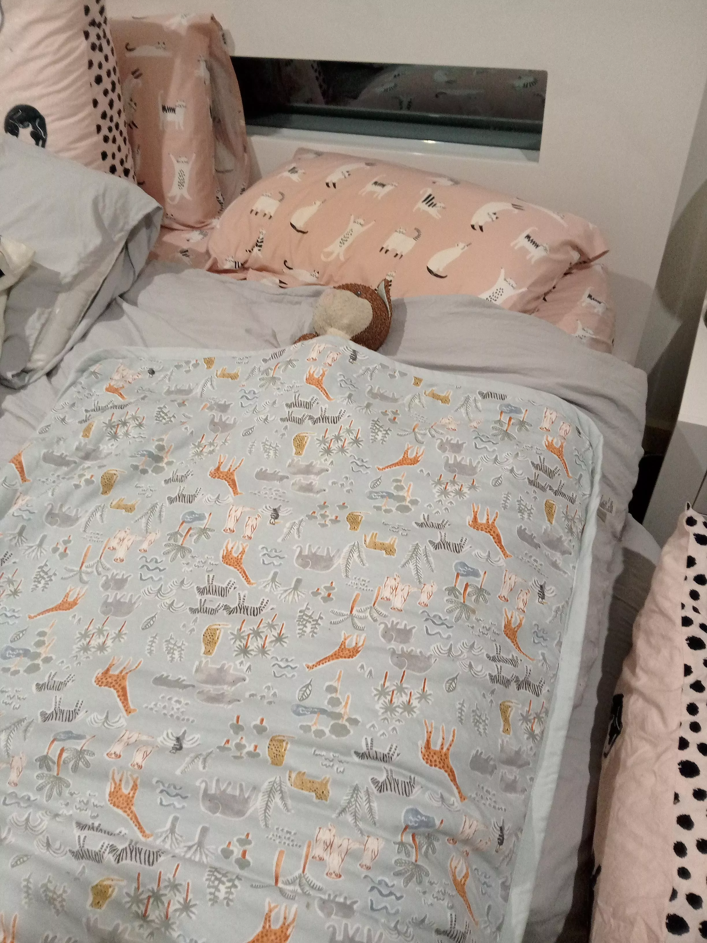 When your partner tucks your teddy in with your baby blanket before bed y'know you have a winner 