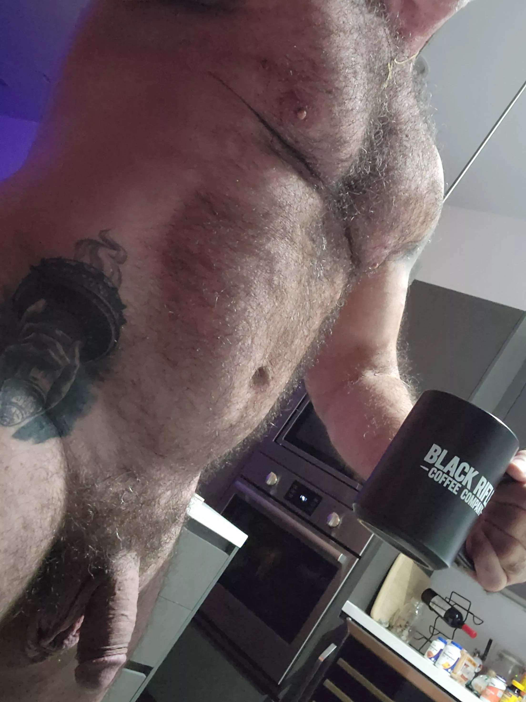 [50] first cup o joe this am!  