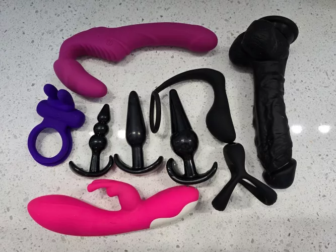 A collection of our toys. 