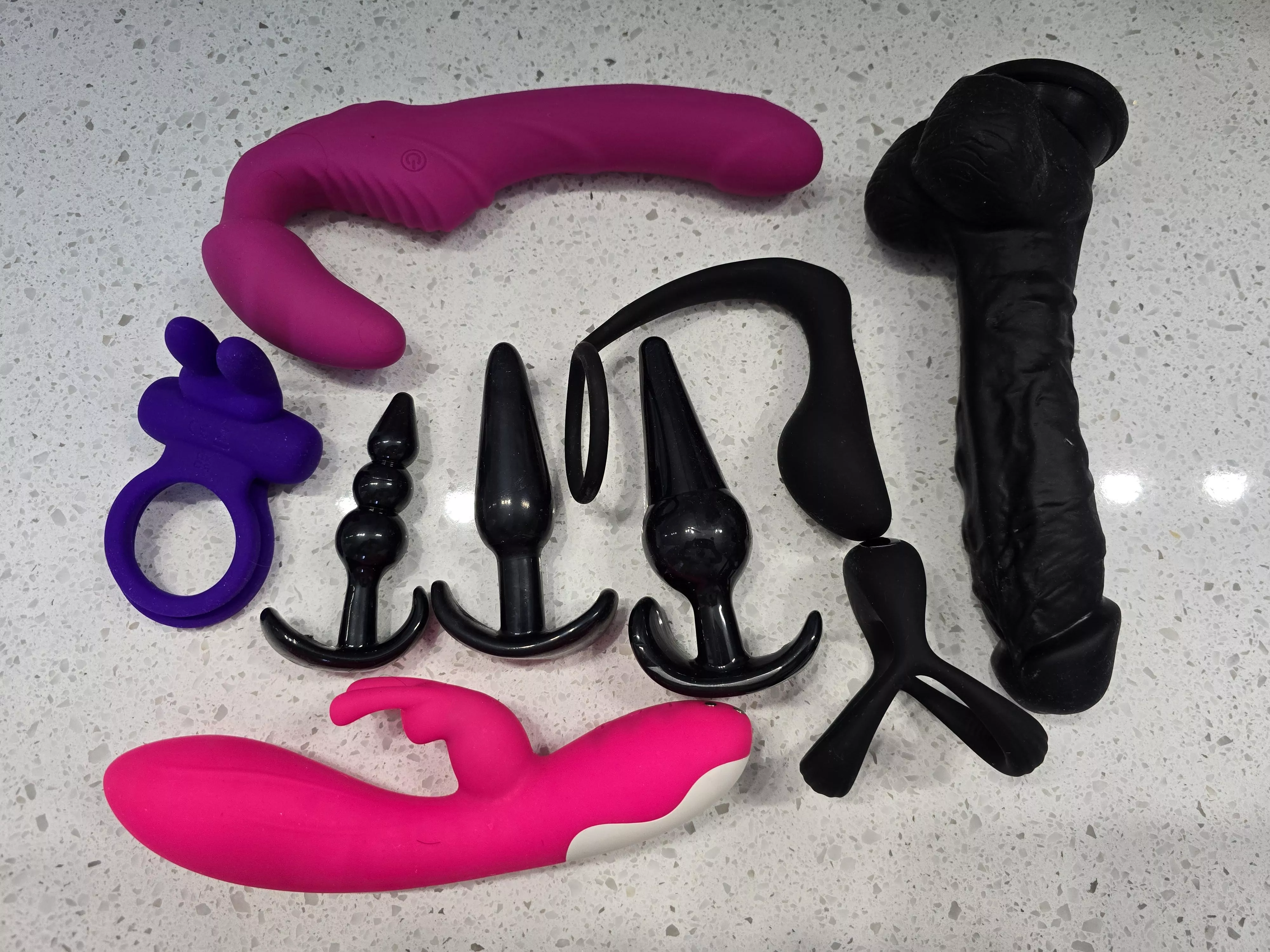 A collection of our toys. 