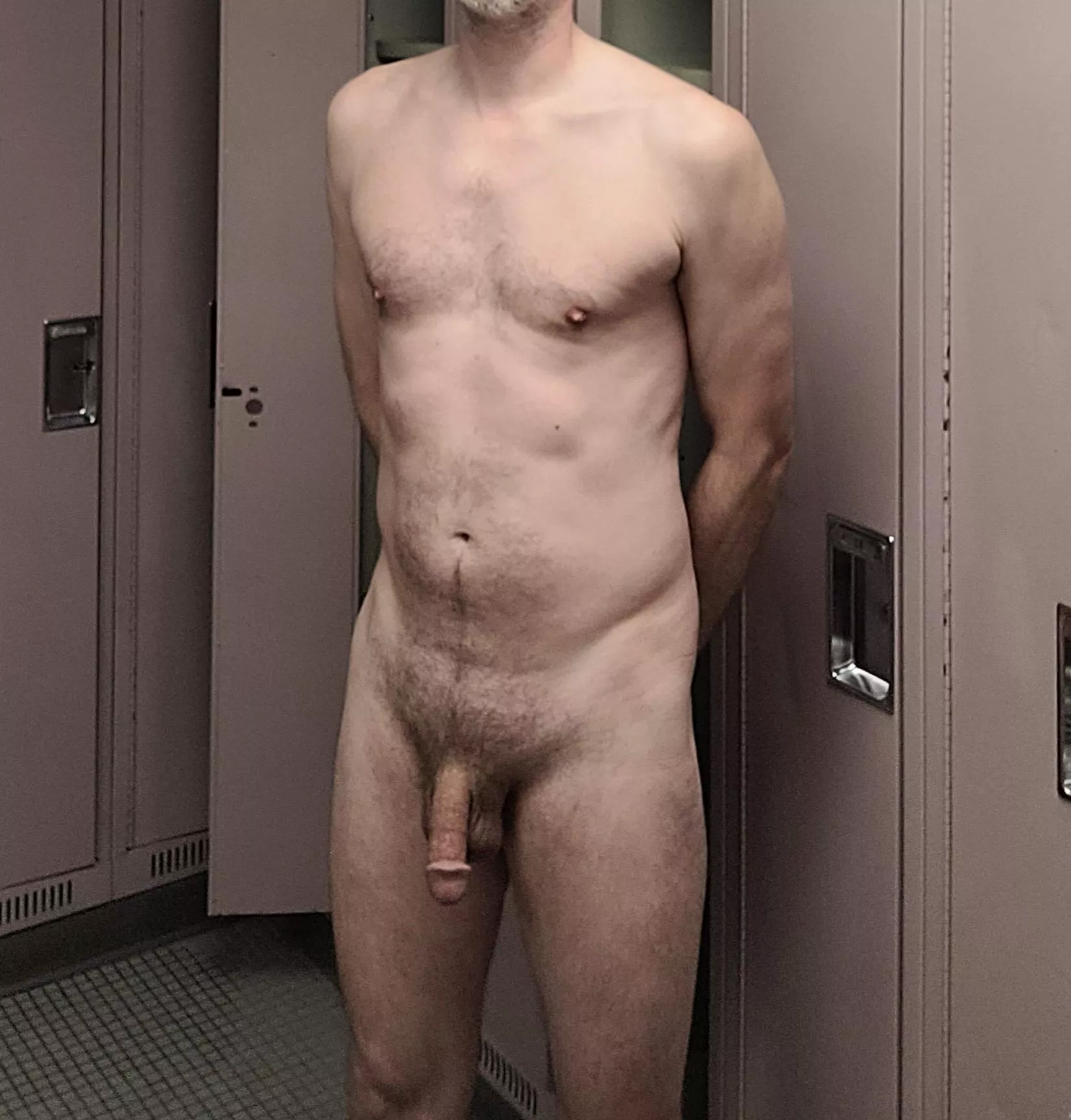 Fresh locker room shot